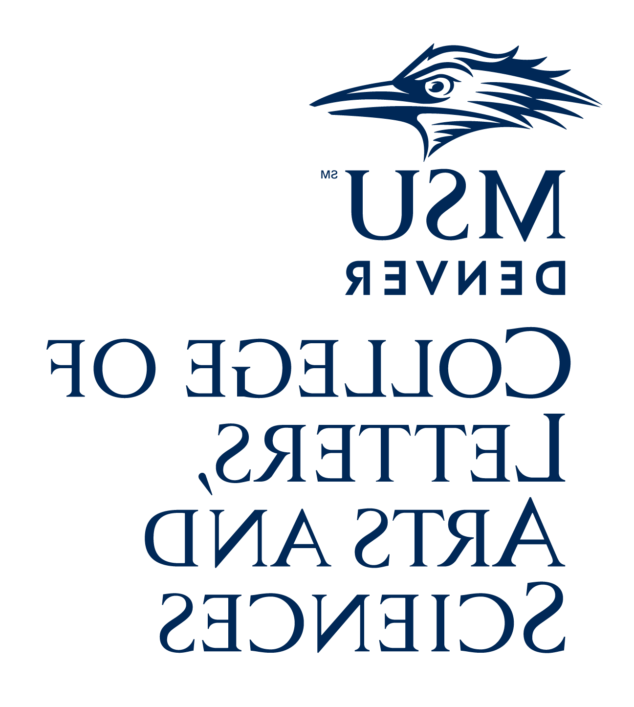 密歇根州立大学丹佛 College of Letters, Arts 和 Sciences Logo